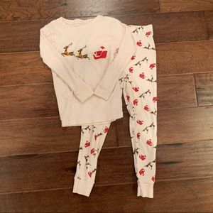 Leveret Santa 2 piece pajama set